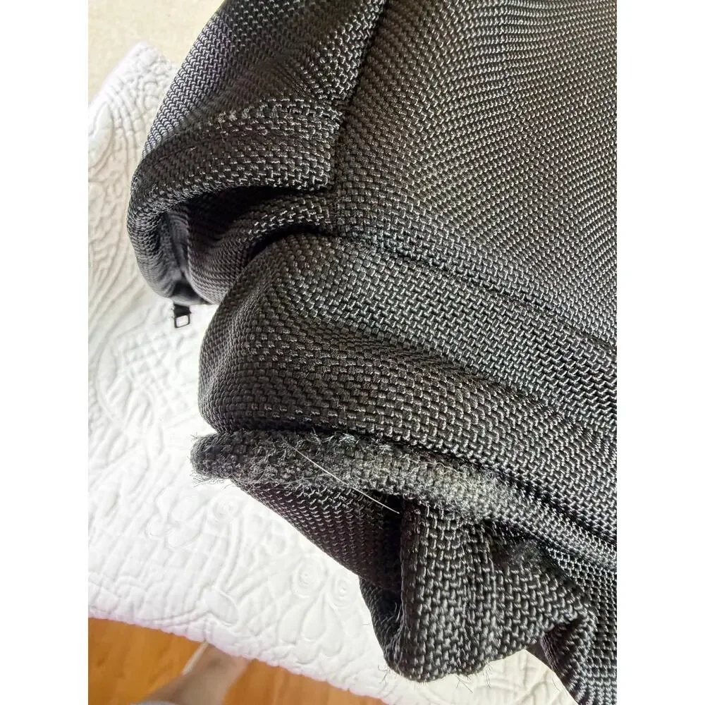 TUMI Alpha Black Ballistic Nylon Travel Laptop Utility Backpack Carryall Pack